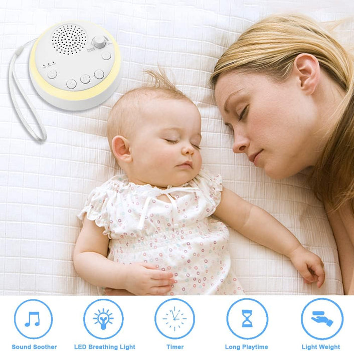 White Noise Machine with 16 Soothing Sounds