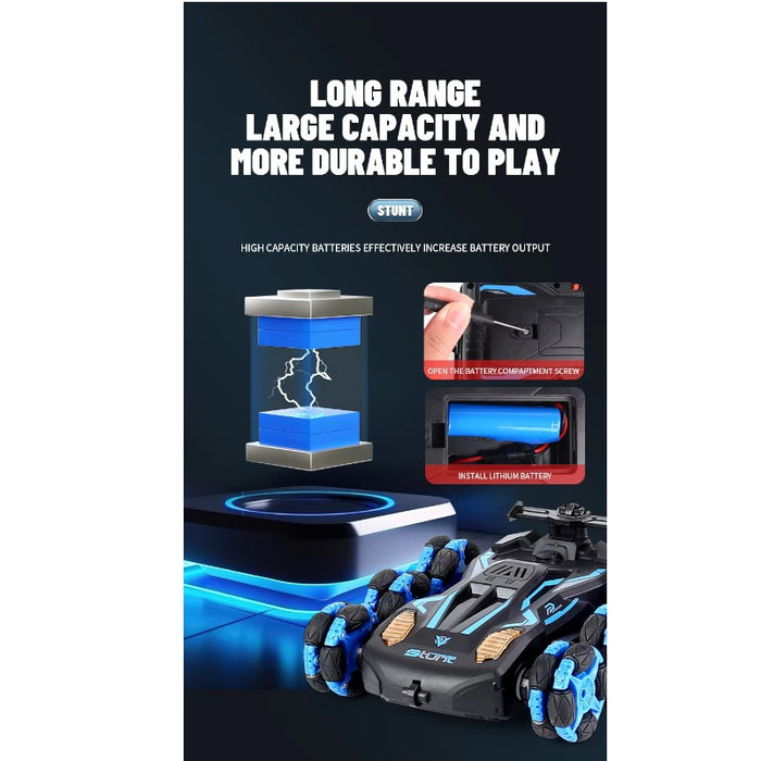 RC Stunt Car with LED Lights