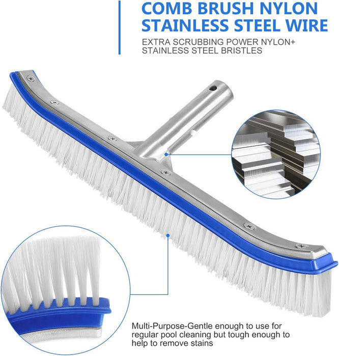 Swimming Pool Wall Tile Brush