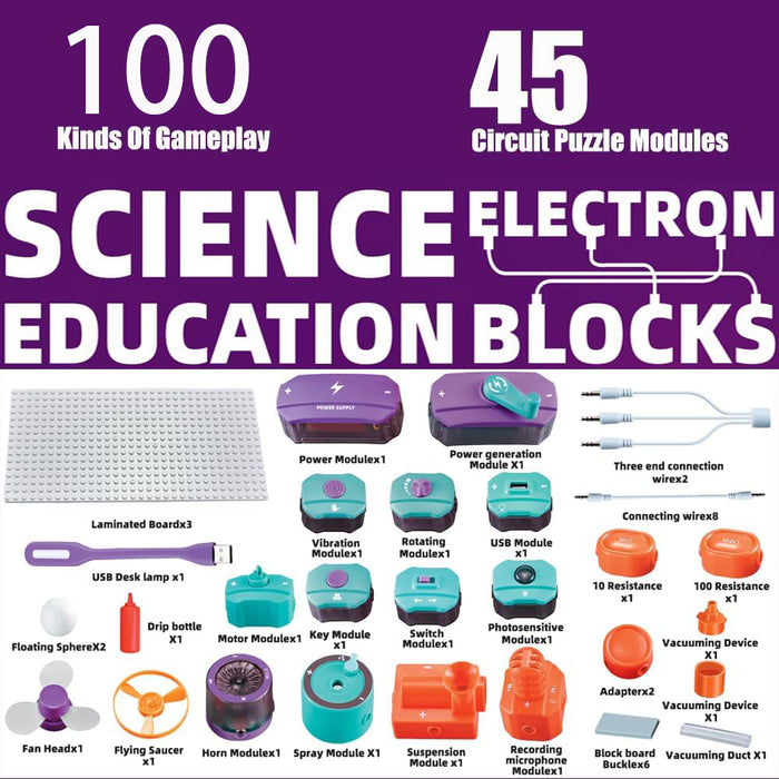 Science Experiments Circuit Board Kit