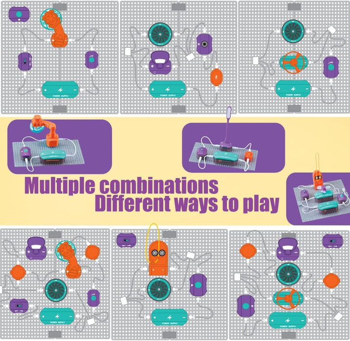 Science Experiments Circuit Board Kit