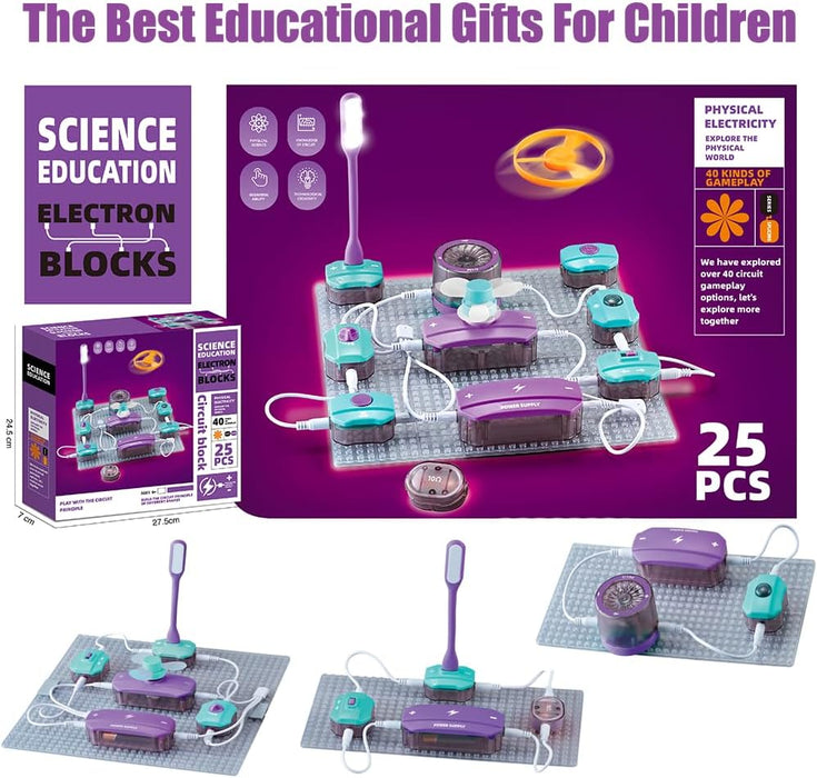 Science Experiments Circuit Board Kit