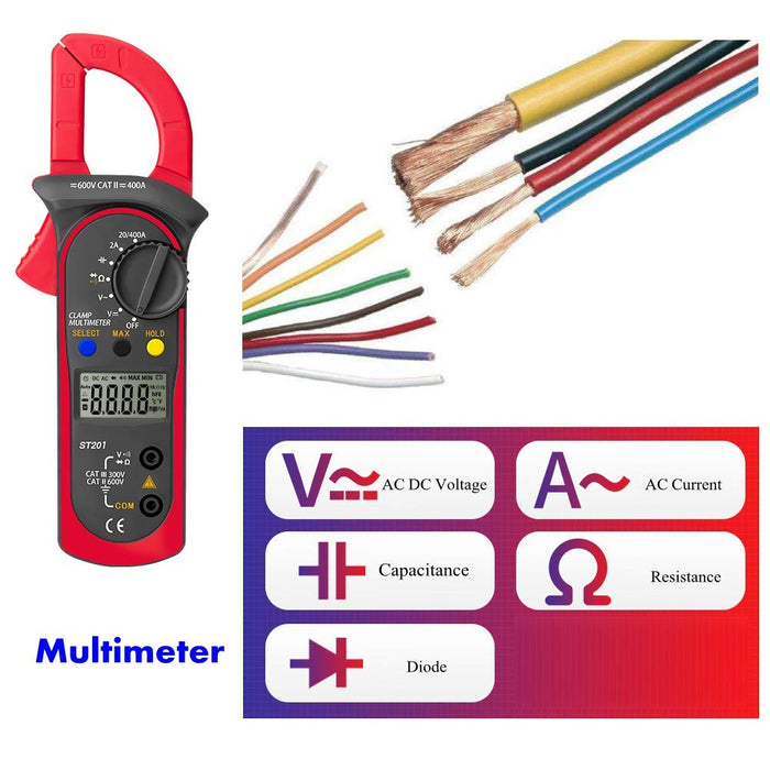 Digital Clamp Meter Multimeter