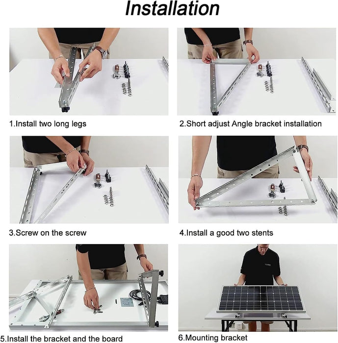 Adjustable Solar Panel Mounting Brackets