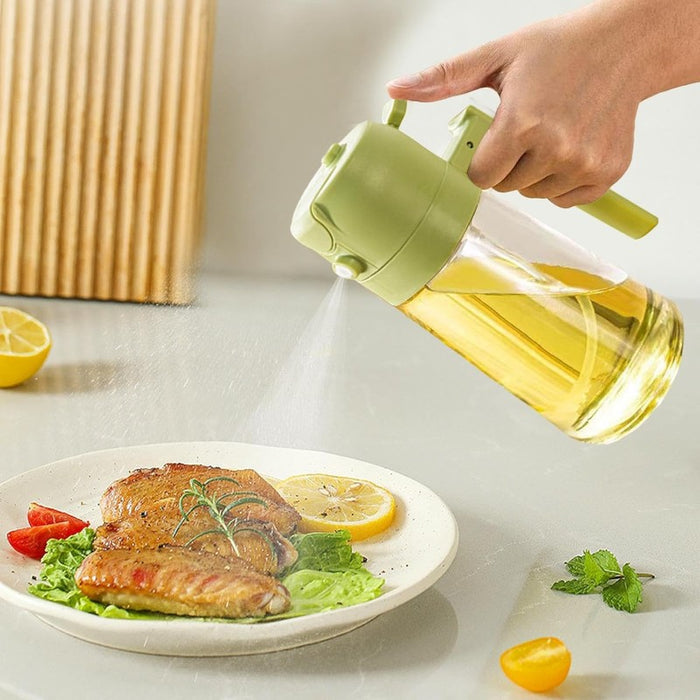 2-in-1 Oil Dispenser & Sprayer