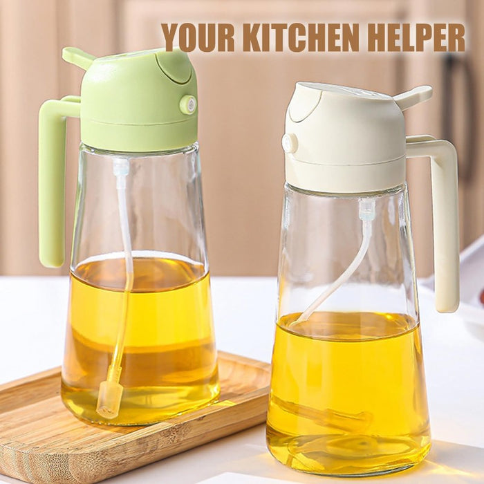 2-in-1 Oil Dispenser & Sprayer