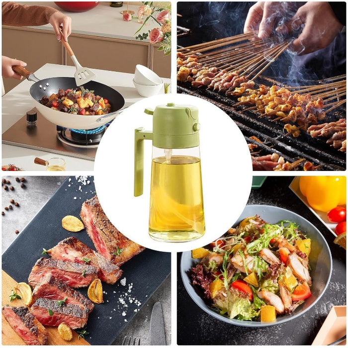 2-in-1 Oil Dispenser & Sprayer