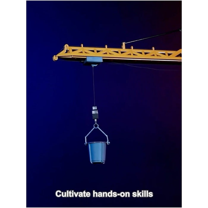 12 Channel Remote Control Tower Crane with LED Lights