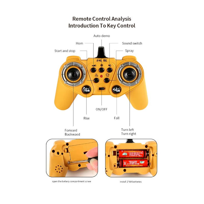 11 Channel RC Forklift Truck