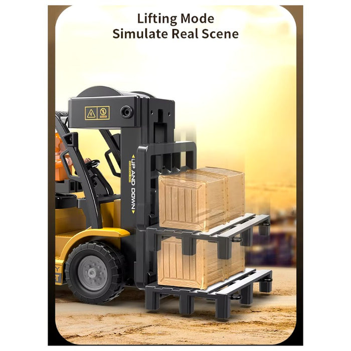 4 Channel Remote Control Dump Truck with Trailer Toy