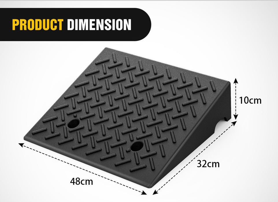 2-Piece Curb Ramps Set