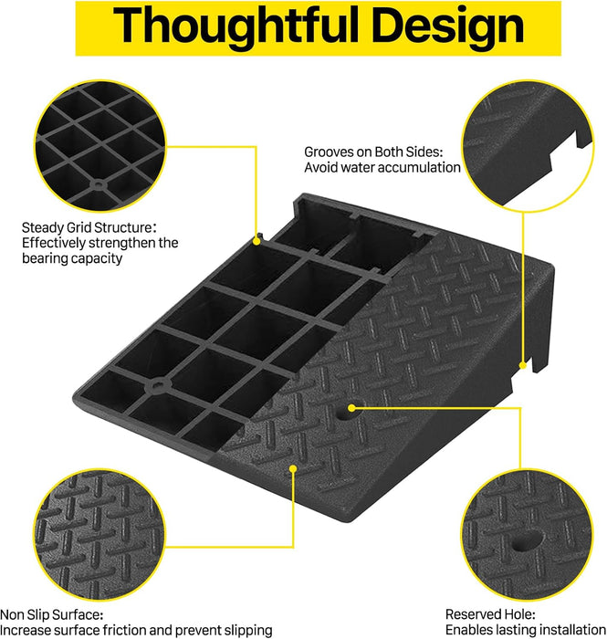 2-Piece Curb Ramps Set