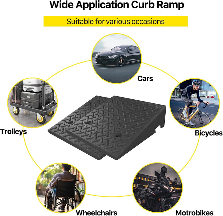 2-Piece Curb Ramps Set