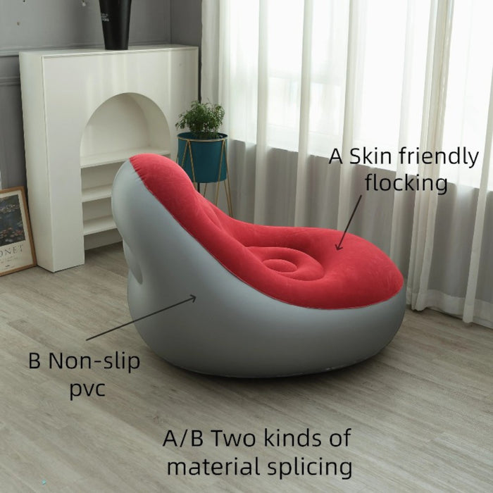 Inflatable Leisure Sofa Chair & Footstoo