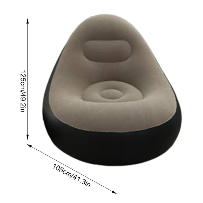 Inflatable Leisure Sofa Chair & Footstoo