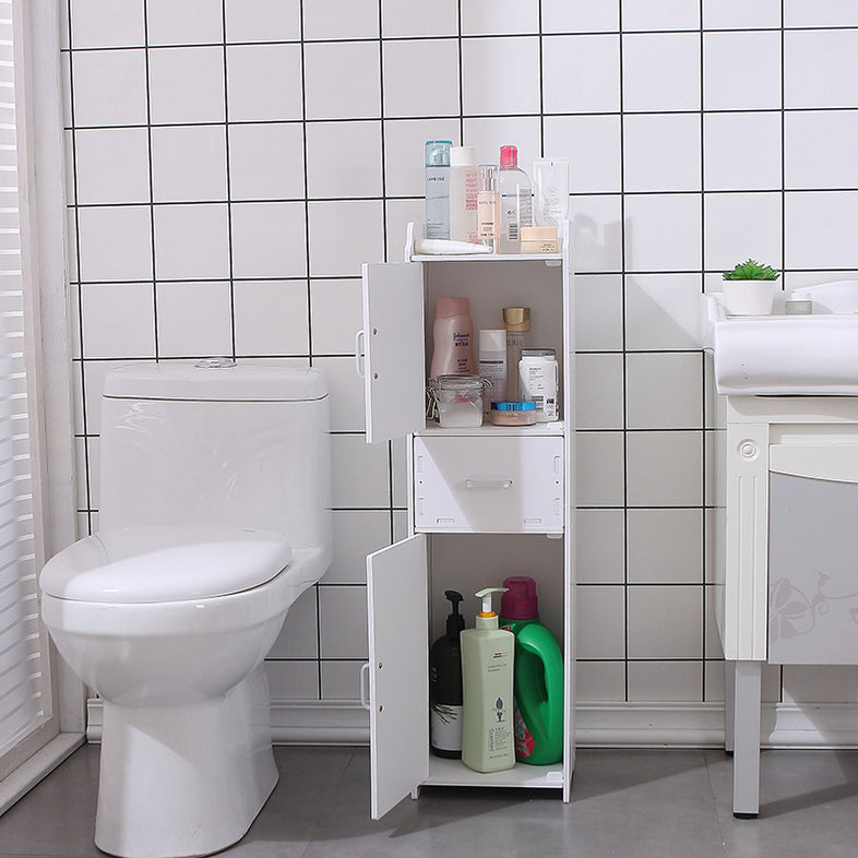 Bathroom Storage Cabinet with Drawer PVC NZ