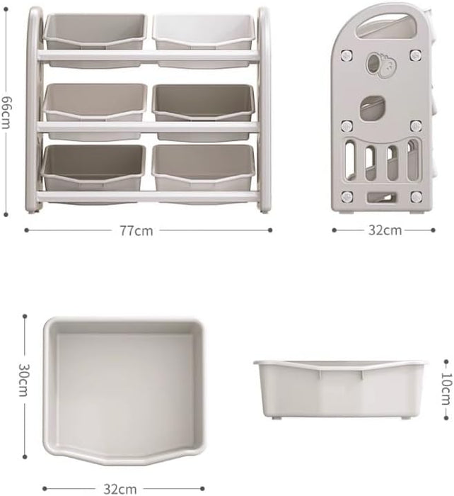 Kidsmania Racks Kids Toy Storage Rack — Off The Back