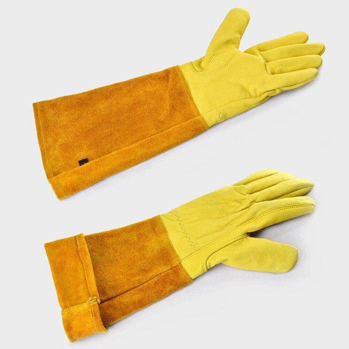 Thorn Proof Long Garden Gloves -Yellow