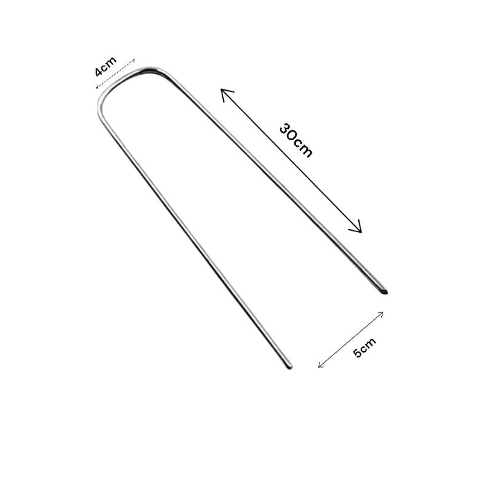 U-Shaped Landscape Staples - 50 Pack
