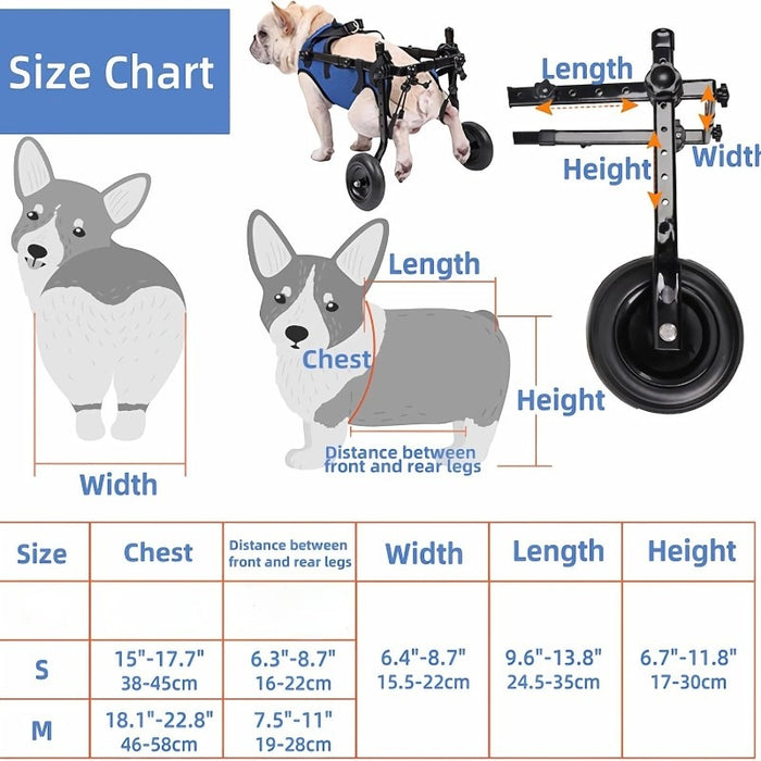 Dog Wheelchair for Back Legs