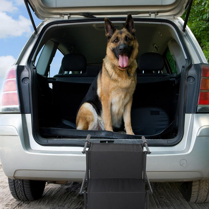 Foldable Dog Stairs for Car -4 Steps