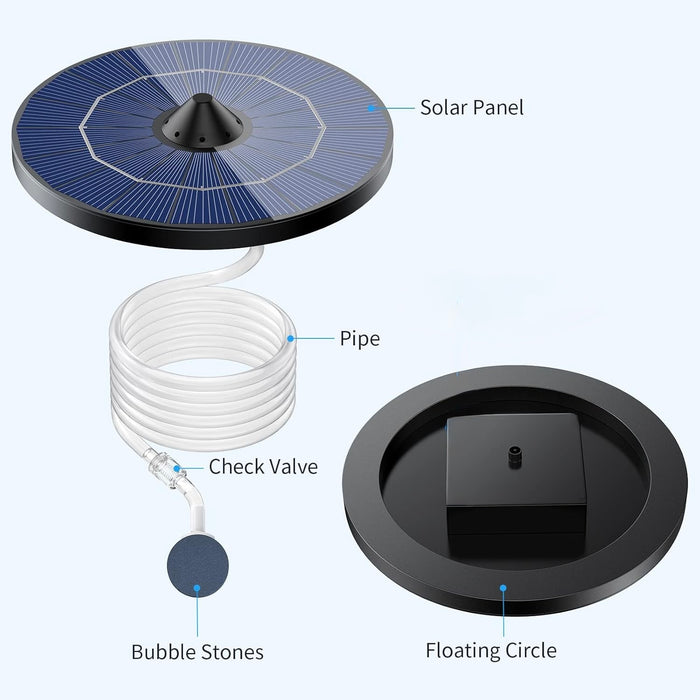 Floating Solar Air Pump- 2.5W