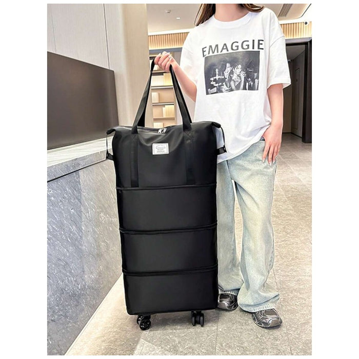 Foldable Duffel Bag with Wheels