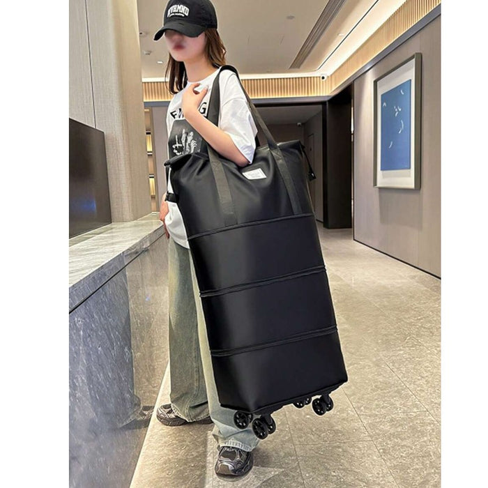 Foldable Duffel Bag with Wheels