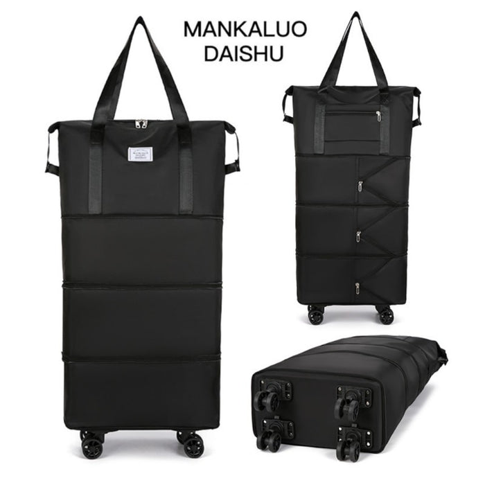 Foldable Duffel Bag with Wheels