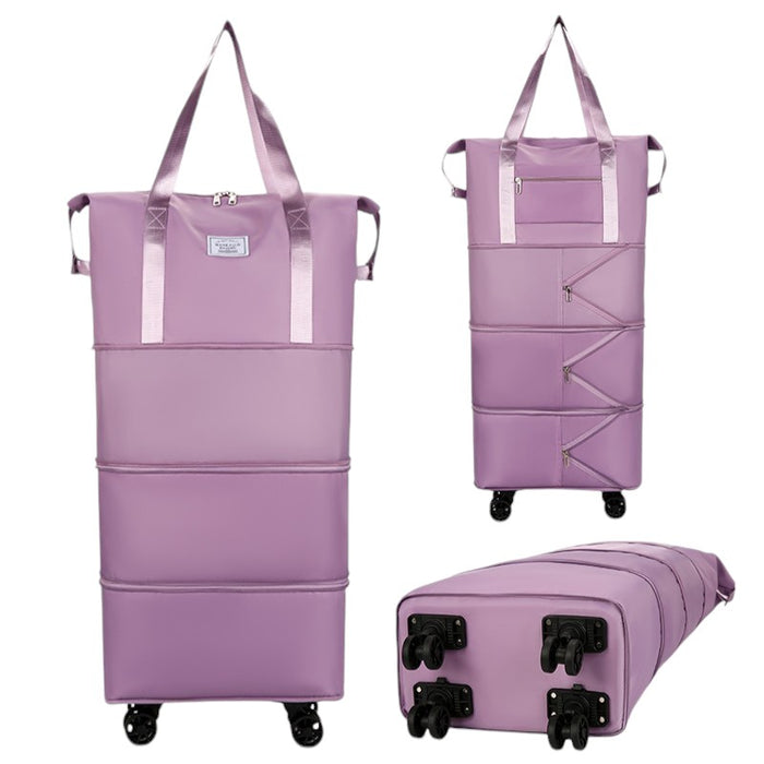 Foldable Duffel Bag with Wheels