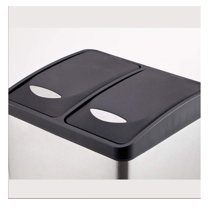 Dual Compartment Trash Can- 30L