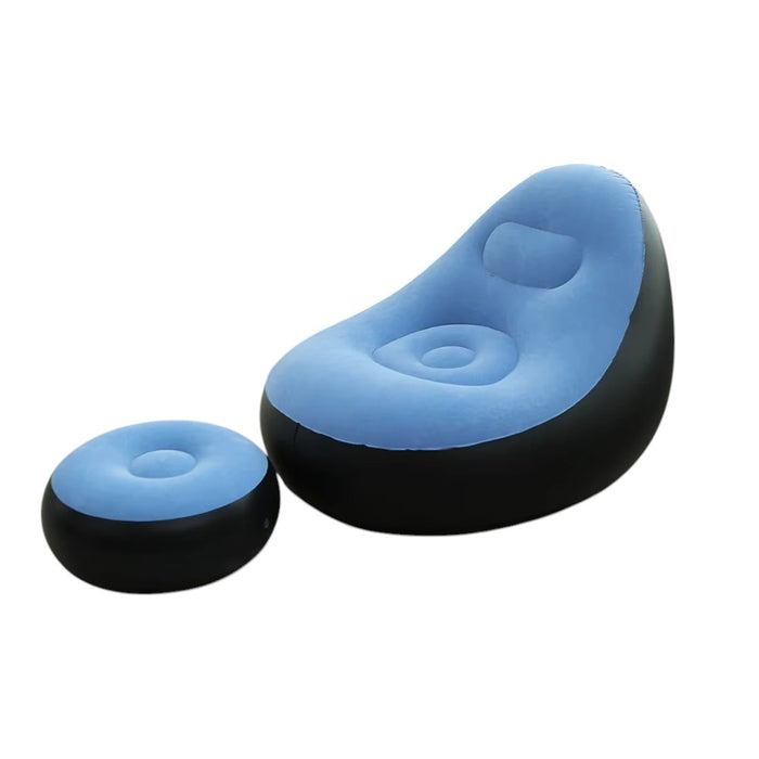 Inflatable Leisure Sofa Chair & Footstool