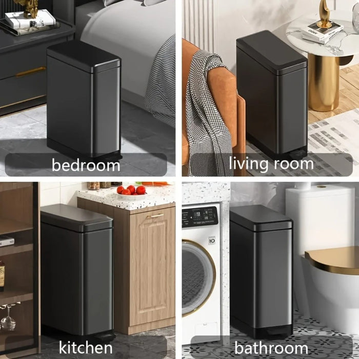 Slim Kitchen Trash Can