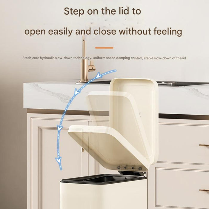Slim Kitchen Trash Can
