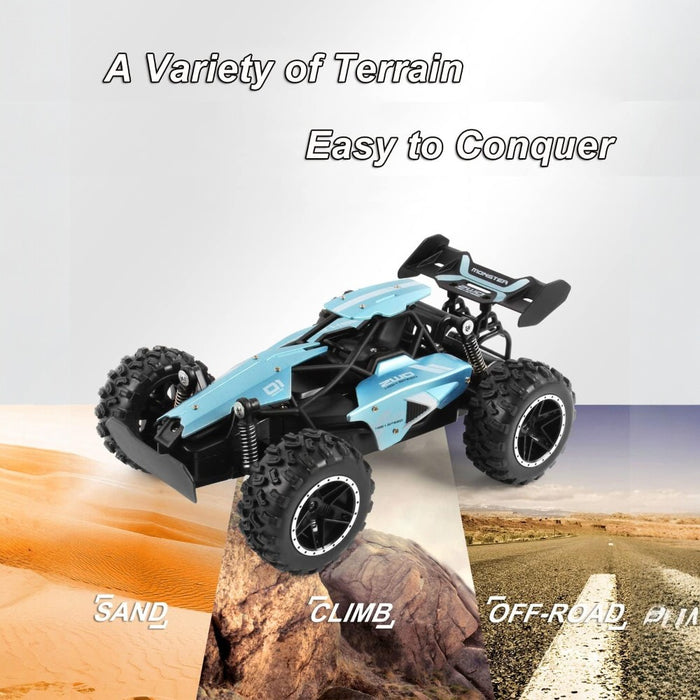 2.4G Remote Control Off-Road Car 15km/h High Speed Racing Vehicle