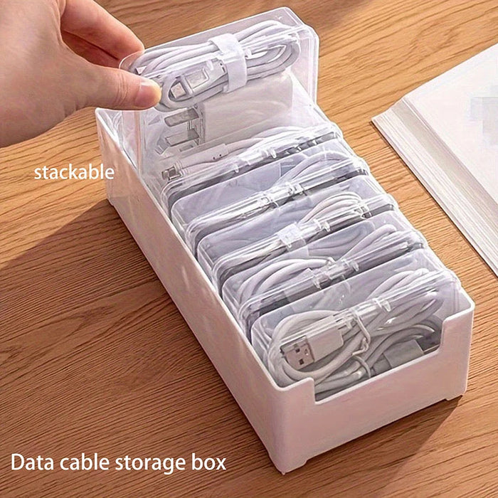 11-Grid Cable Organizer Box