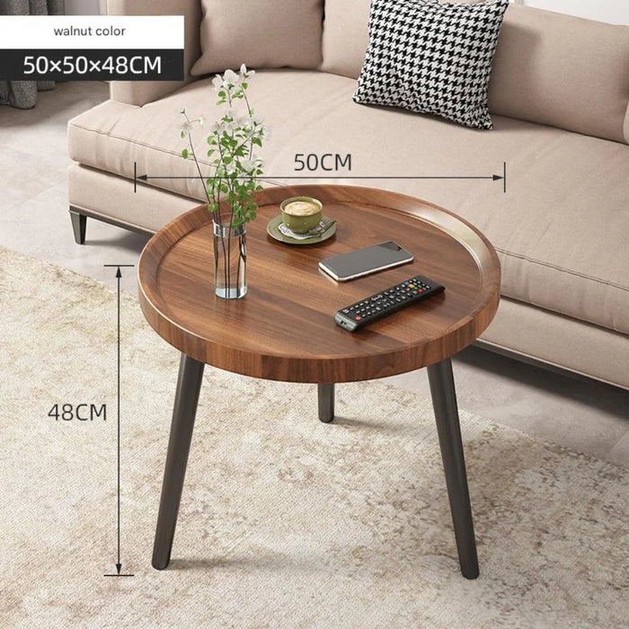 Minimalist Small Round Coffee Table