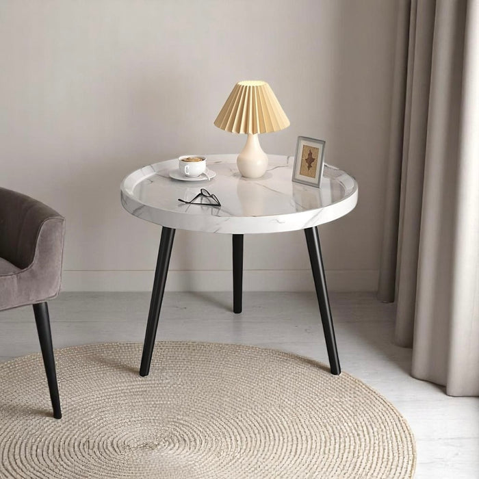 Minimalist Small Round Coffee Table