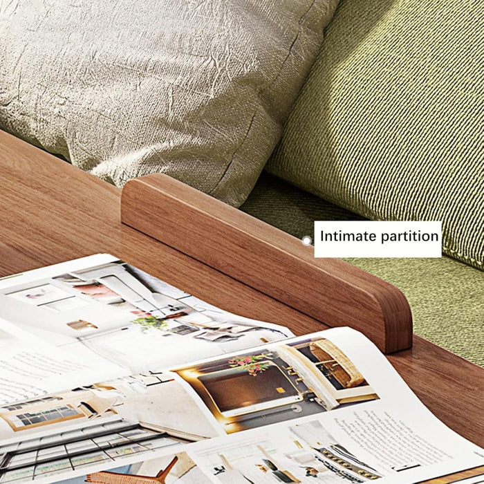 Flip-Top Mobile Coffee Table with Storage