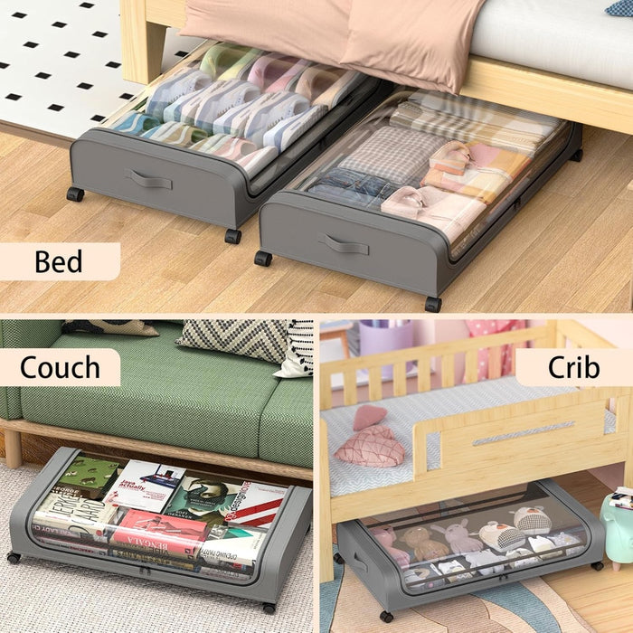Under Bed Storage Box with Wheels