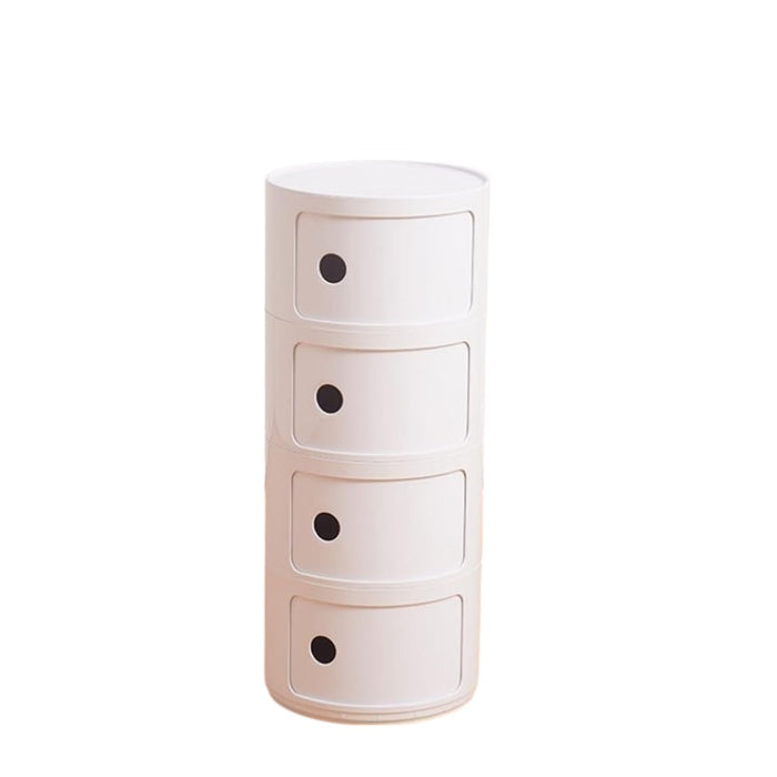 Nordic Style Round Storage Cabinet
