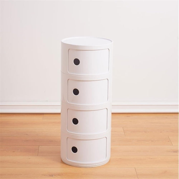 Nordic Style Round Storage Cabinet