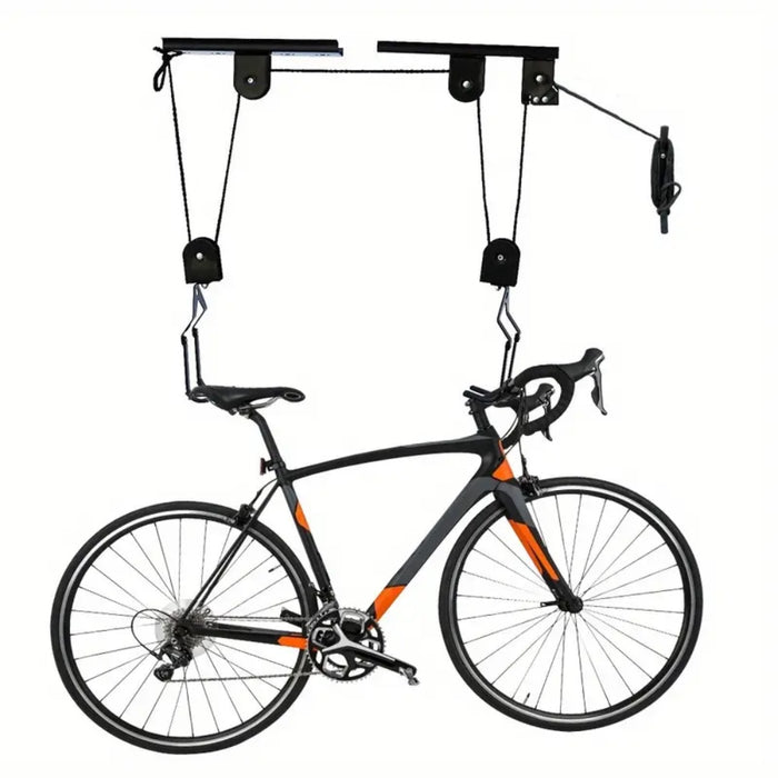 Ceiling Mounted Bike and Kayak Storage Hoist Garage Ceiling Pulley System