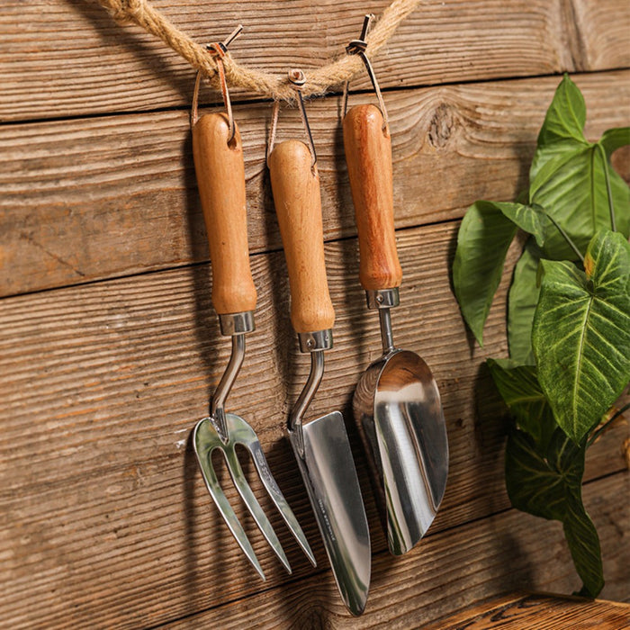 Stainless Steel Gardening Tool Set- 3Piece