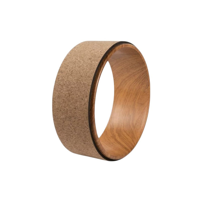Cork Yoga Wheel for Yoga Poses and Backbends Inversions