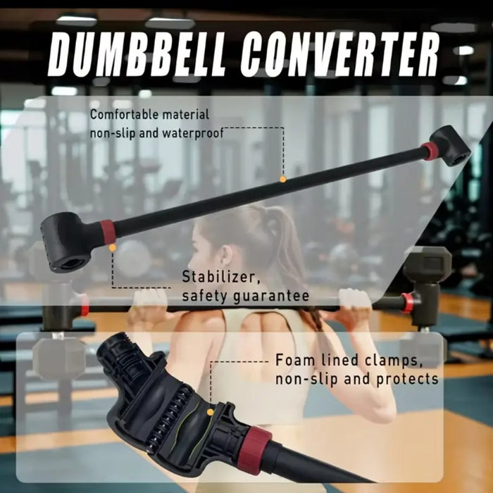 Dumbbell Converter Adjustable Barbell