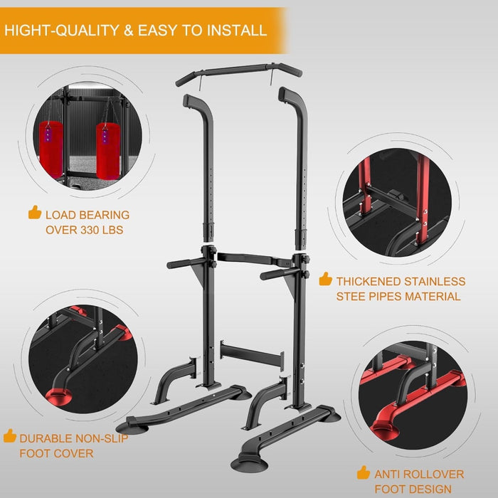 Multifunction Pull Up Power Tower Station