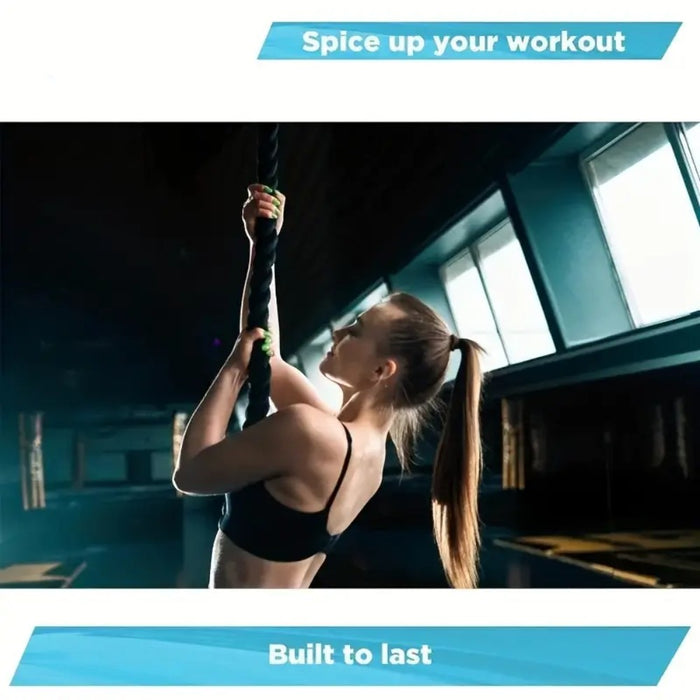 Climbing Rope Strength Training Rope- 3.7×300CM