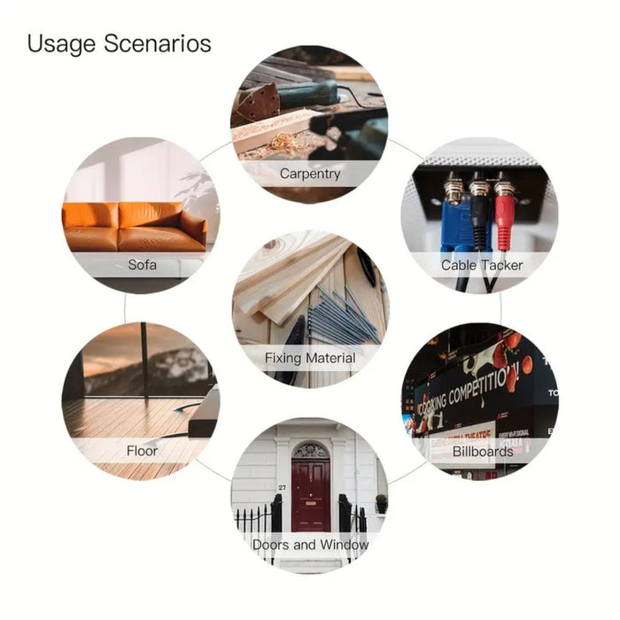 Staple Gun Kit with 3000 Staples and Remover