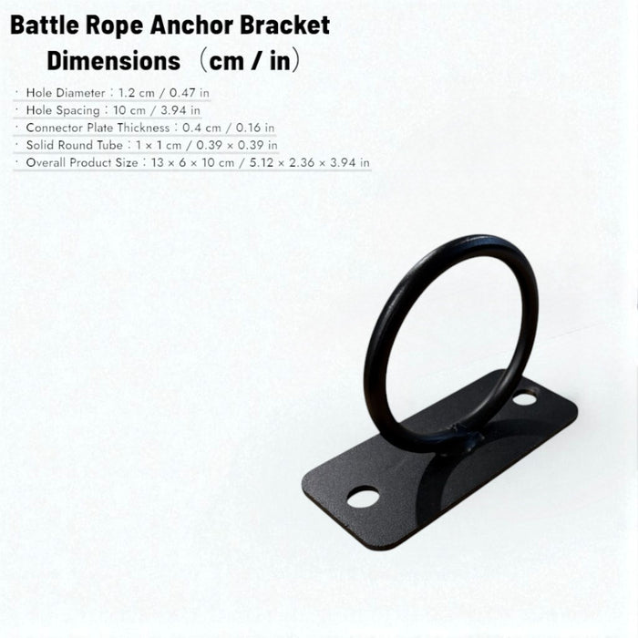 Wall Mounted Battle Rope Anchor Bracket